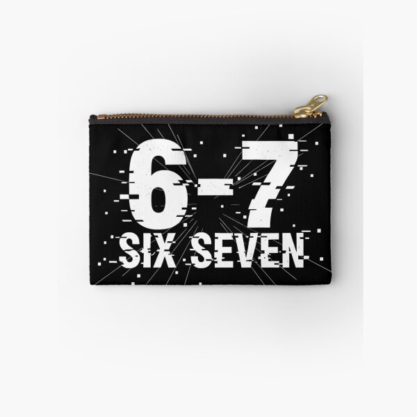 Item preview, Gen Alpha Six Seven 6-7 Meme T-Shirt | Distressed Glitch Brainrot Slang | Funny Viral Number Tee for Teens, Students, and TikTok Fans designed and sold by GumStickers.