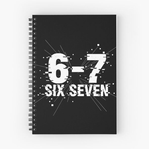 Item preview, Gen Alpha Six Seven 6-7 Meme T-Shirt | Distressed Glitch Brainrot Slang | Funny Viral Number Tee for Teens, Students, and TikTok Fans designed and sold by GumStickers.