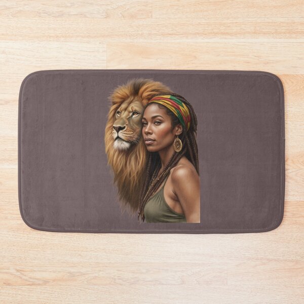 Item preview, Woman Rastafari Lion Reggae Roots  designed and sold by CHRIST5000.
