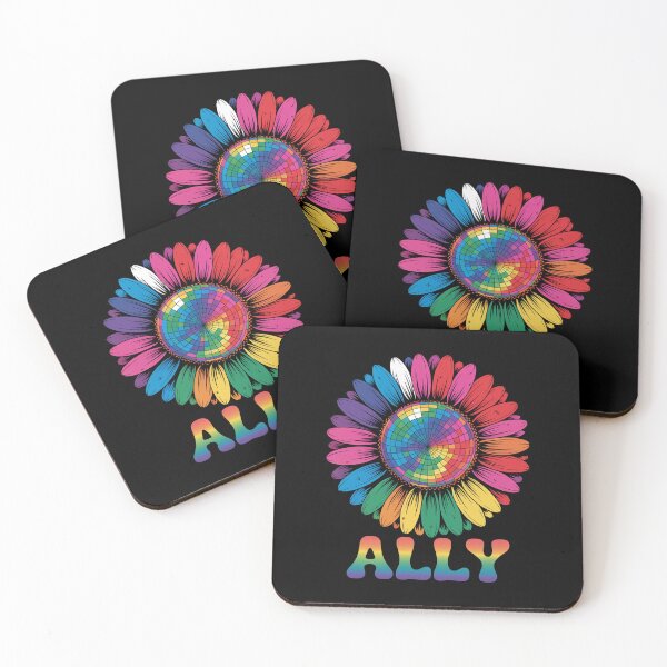 Item preview, Sunflower Ally Lgbtq Pride Month designed and sold by SlogariArt.