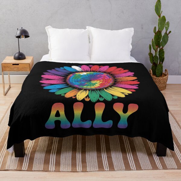 Item preview, Sunflower Ally Lgbtq Pride Month designed and sold by SlogariArt.