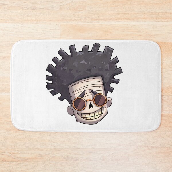 Item preview, Cool Funky Skeleton Head – Cartoon Skull with Afro and Sunglasses designed and sold by DesignArtist.ia.