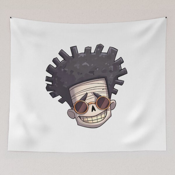 Item preview, Cool Funky Skeleton Head – Cartoon Skull with Afro and Sunglasses designed and sold by DesignArtist.ia.