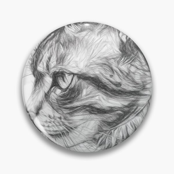 Item preview, Whiskered Wonder designed and sold by Leon Woods Pencil Art.