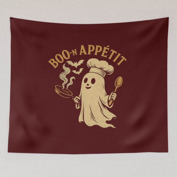 Item preview, Halloween Ghost Kitchen Chef Design designed and sold by Meandmyshop.