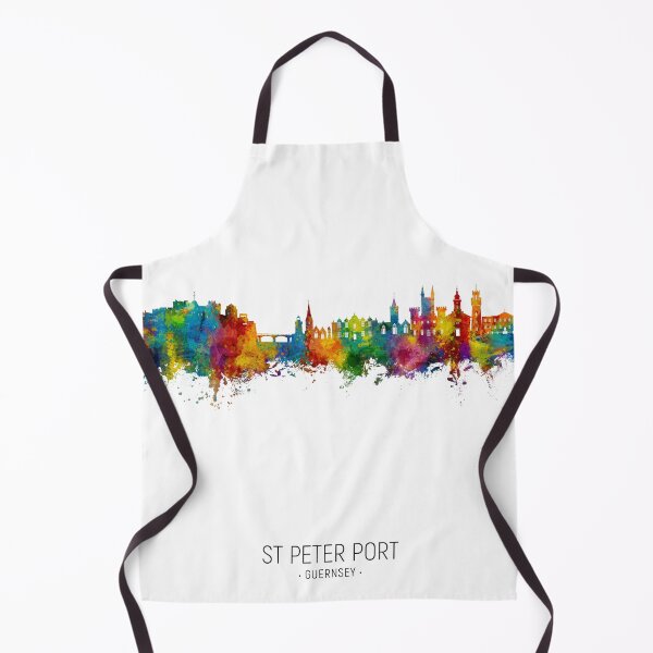 Item preview, St Peter Port Guernsey Channel Islands Skyline designed and sold by ArtPrints.