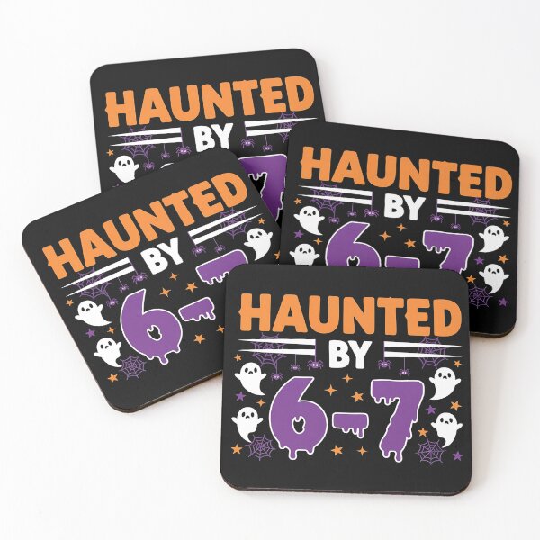 Item preview, Haunted by 6–7 – Funny Halloween Math Teacher Student Ghost designed and sold by Jaanussar.