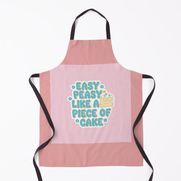 Item preview, Easy peasy like a piece of cake meme designed and sold by Kitty Kat.