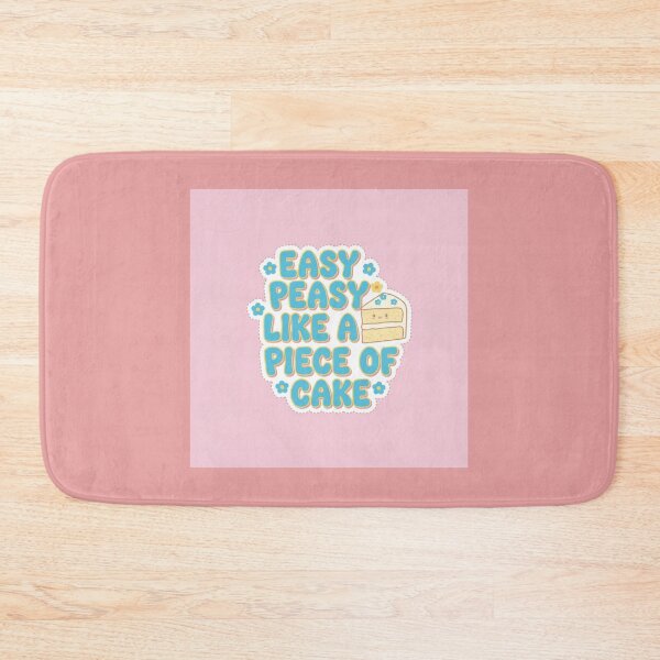Item preview, Easy peasy like a piece of cake meme  designed and sold by Kitty Kat.