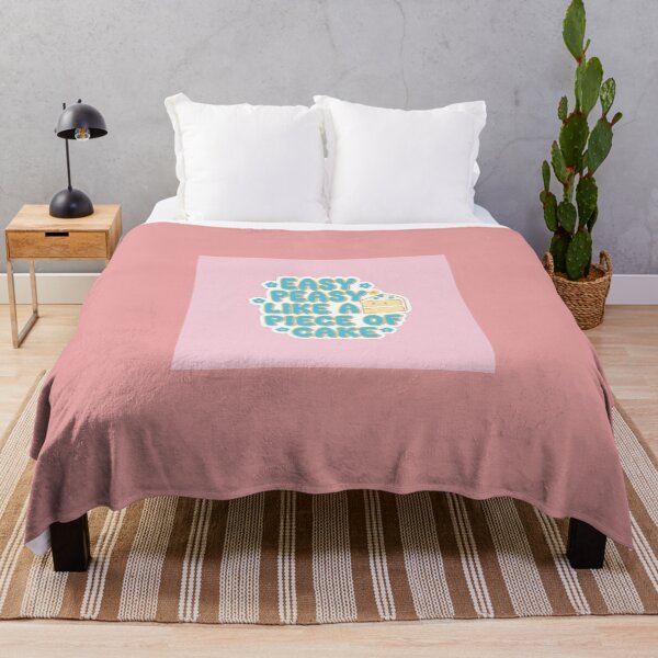 Item preview, Easy peasy like a piece of cake meme  designed and sold by Kitty Kat.