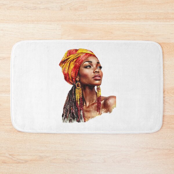 Item preview, West African Woman designed and sold by MelanatedWomanPrintDesign.