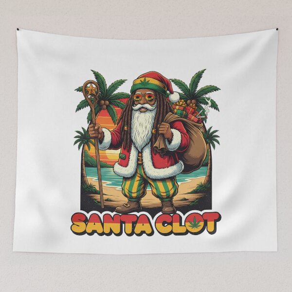 Item preview, Rasta Santa Clot Reggae Christmas designed and sold by k3rstman1.