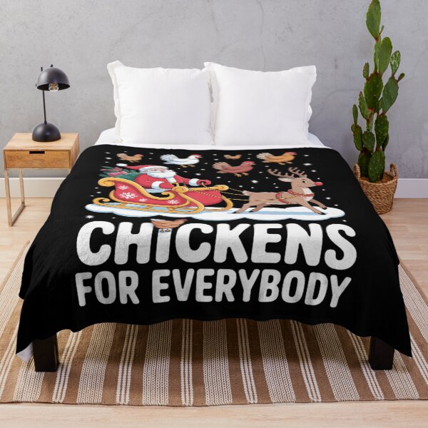 Item preview, Chickens For Everybody Funny Christmas Chickens Women Santa designed and sold by AmparoBoyle.