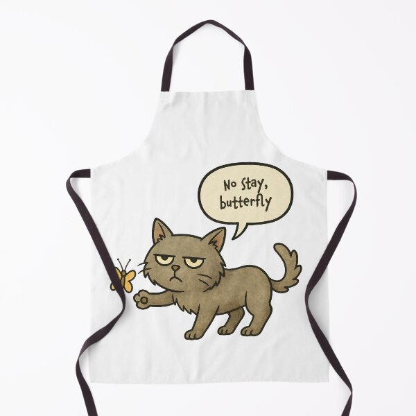 Item preview, No Stay Butterfly designed and sold by Nope Cats.