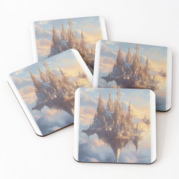 Item preview, Floating City - Celestial World designed and sold by MidArtForge.