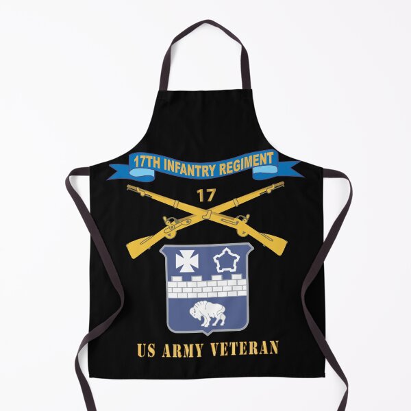 Item preview, Army - 17th Infantry Regiment w Br - Ribbon, US Army Veteran X 300 designed and sold by Military Insignia Products.