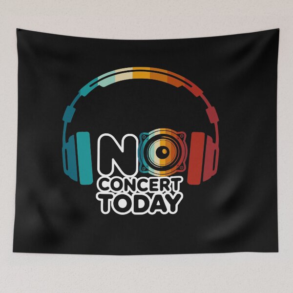 Item preview, No Concert Today RETRO designed and sold by piboom.