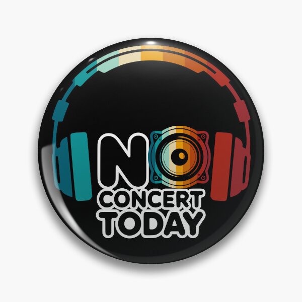 Item preview, No Concert Today RETRO designed and sold by piboom.