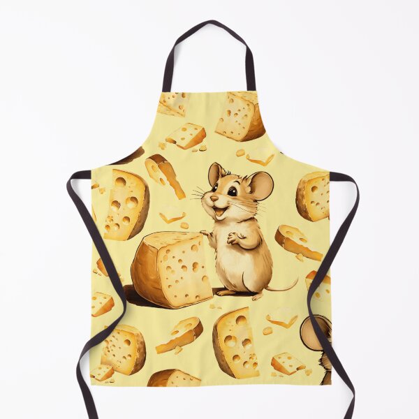 Item preview, Happy Mouse with Cheese Illustration | Mouse Art | Mouse Illustration | Mouse Lover | Cheese Lover designed and sold by UnhingedBird.