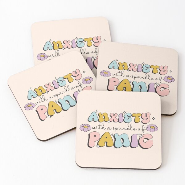 Item preview, Anxiety with sparkle of panic designed and sold by BrownHorse90s.