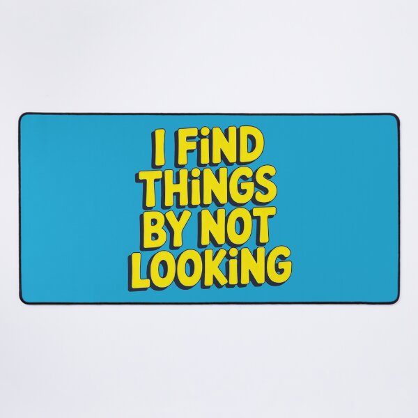 Item preview, Eye-Catching Yellow and Blue Graphic with a Funny Life Observation designed and sold by SplashTastic.