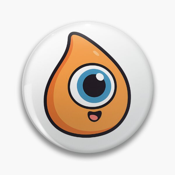 Item preview, Cute Orange One-Eyed Monster Creature designed and sold by k3rstman1.
