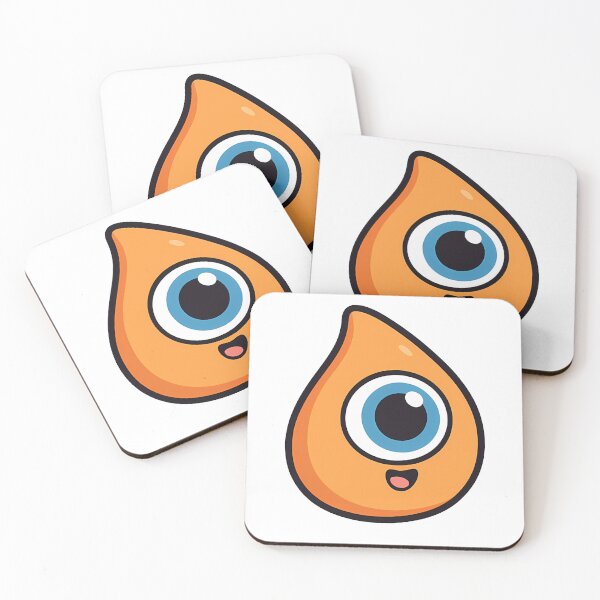 Item preview, Cute Orange One-Eyed Monster Creature designed and sold by k3rstman1.