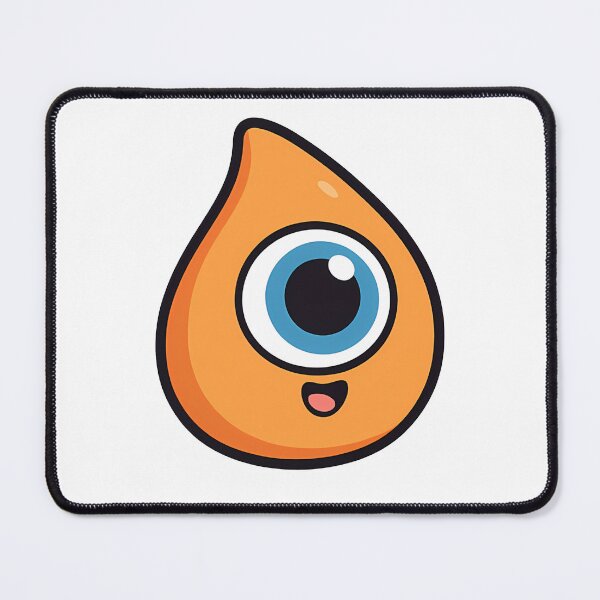 Item preview, Cute Orange One-Eyed Monster Creature designed and sold by k3rstman1.