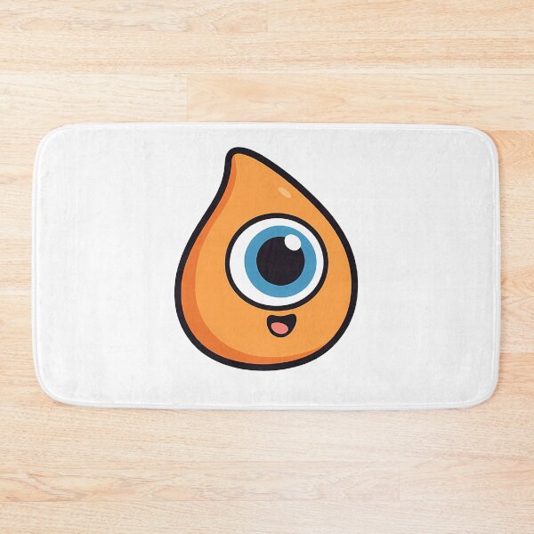 Item preview, Cute Orange One-Eyed Monster Creature designed and sold by k3rstman1.