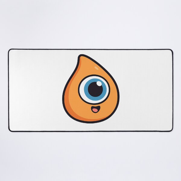 Item preview, Cute Orange One-Eyed Monster Creature designed and sold by k3rstman1.