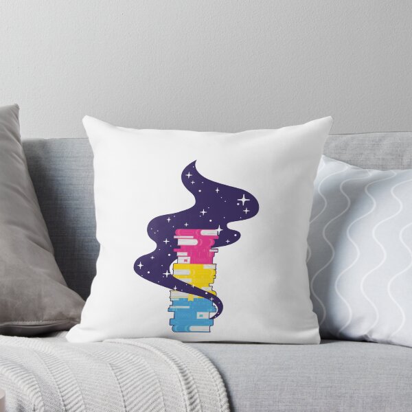 Item preview, Pansexual Flag Book Stack – Subtle LGBTQ+ Pride for Everyday Wear designed and sold by SafeSpace-co.