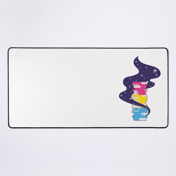 Item preview, Pansexual Flag Book Stack – Subtle LGBTQ+ Pride for Everyday Wear designed and sold by SafeSpace-co.