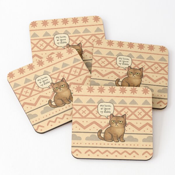 Item preview, Hey human, no ignore my disdain designed and sold by Nope Cats.