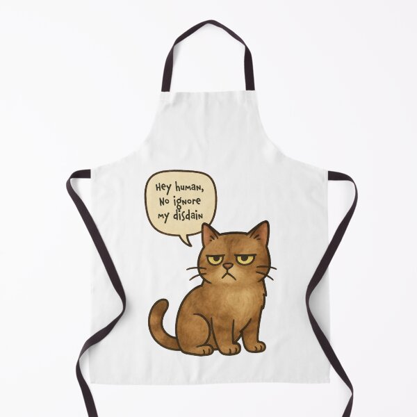 Item preview, Hey human, no ignore my disdain designed and sold by Nope Cats.