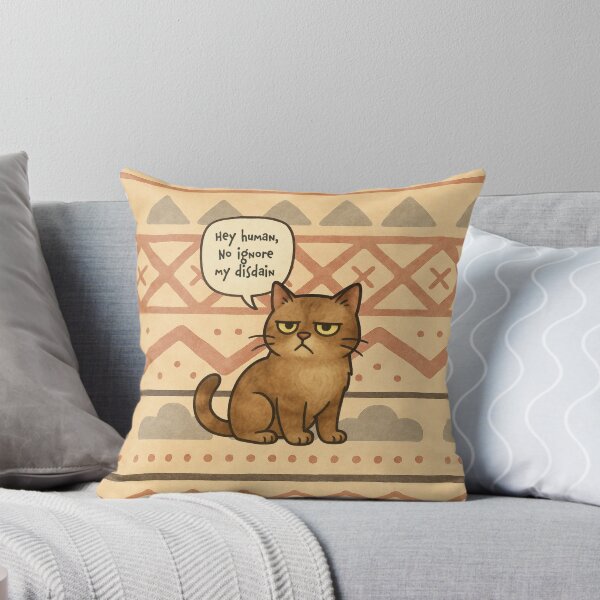 Item preview, Hey human, no ignore my disdain designed and sold by Nope Cats.