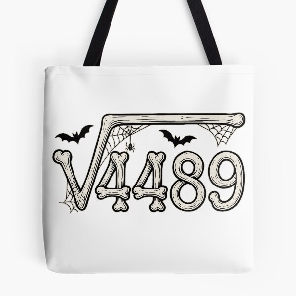 Item preview, 67 Funny Math Root 4489 Funny Halloween Meme Witch Bats Ghosts designed and sold by MyricKeme.