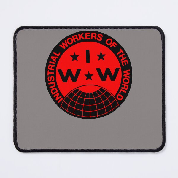 Item preview, INDUSTRIAL-WORKERS-OF-THE-WORLD-(IWW)-LOGO designed and sold by ManuelVollmer.