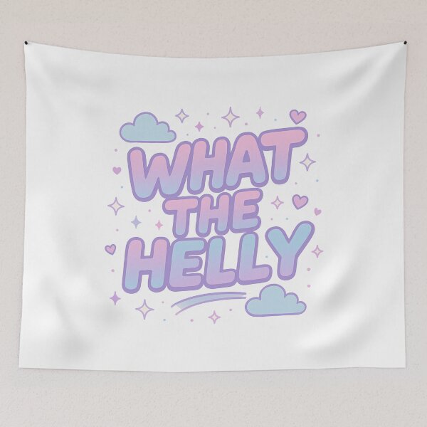Item preview, What The Helly Pastel Dreamy Aesthetic designed and sold by k3rstman1.