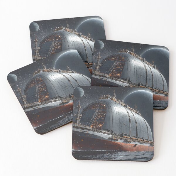 Item preview, Starship in the expanse designed and sold by PrintCove.