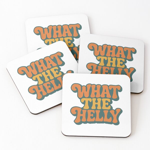Item preview, What The Helly Funny Retro Groovy designed and sold by k3rstman1.