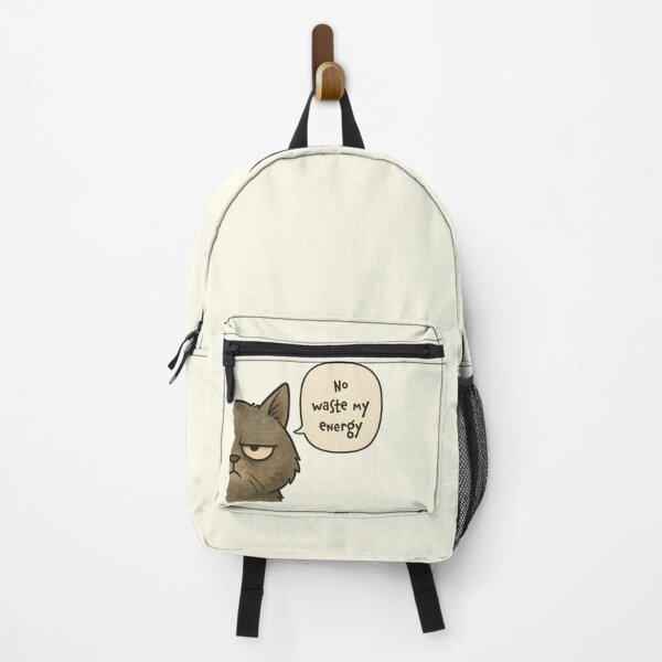 Item preview, No waste my energy designed and sold by Nope Cats.