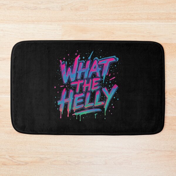 Item preview, What The Helly Graffiti Urban Art designed and sold by k3rstman1.