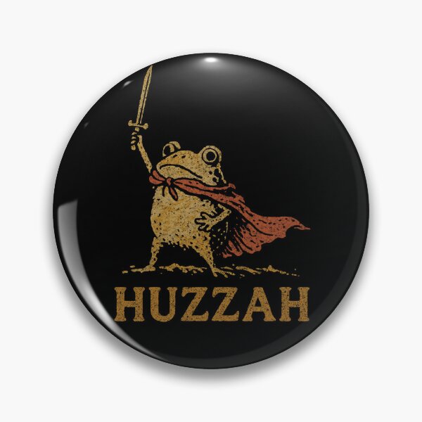 Item preview, Huzzah Frog designed and sold by annaottertion.