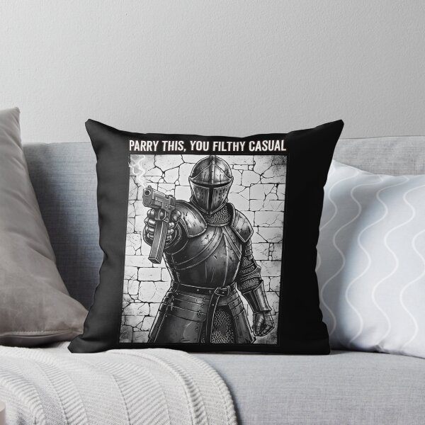 Item preview, Knight Pistol Meme Parry Casual Gamer designed and sold by k3rstman1.