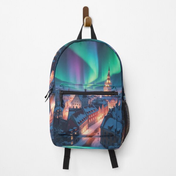 Item preview, Northern Lights Over Tallinn | Estonia designed and sold by TravelWish.