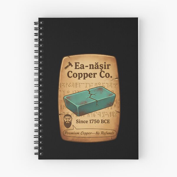 Item preview, Ea-nãsir Copper Ancient History Humor designed and sold by k3rstman1.