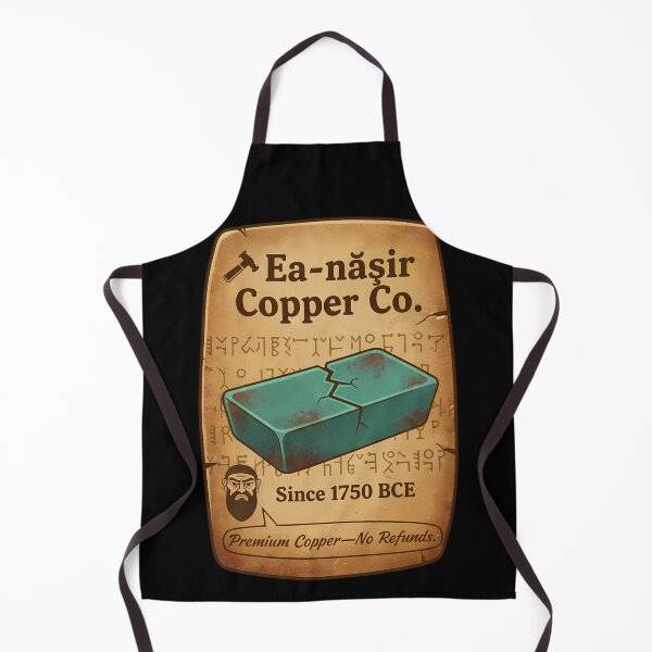 Item preview, Ea-nãsir Copper Ancient History Humor designed and sold by k3rstman1.