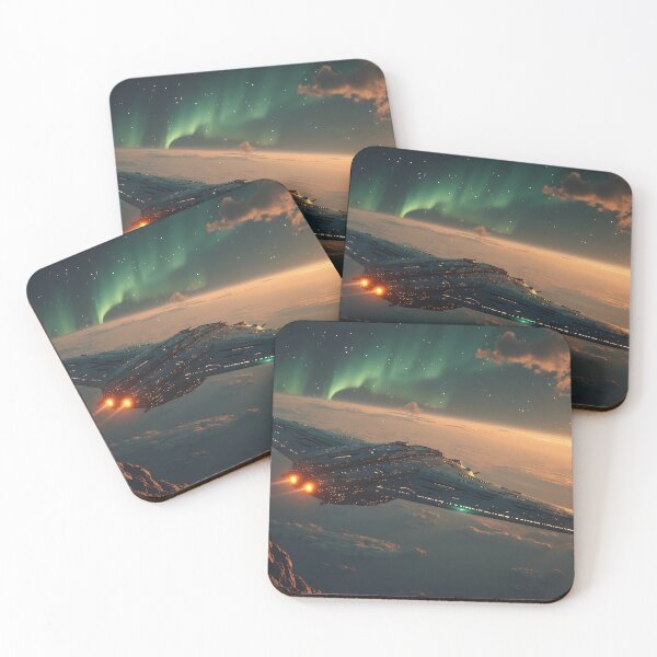 Item preview, Starship in the expanse designed and sold by PrintCove.