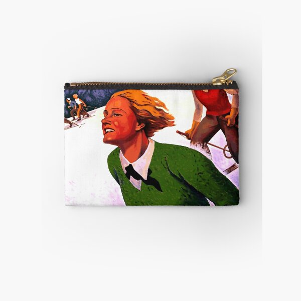 Item preview, Vintage French Travel Poster | Roger Broders Art | Skiing in Alsace | Le Hohwald & Lorraine Railways | Art Deco Print designed and sold by artofuniverse.