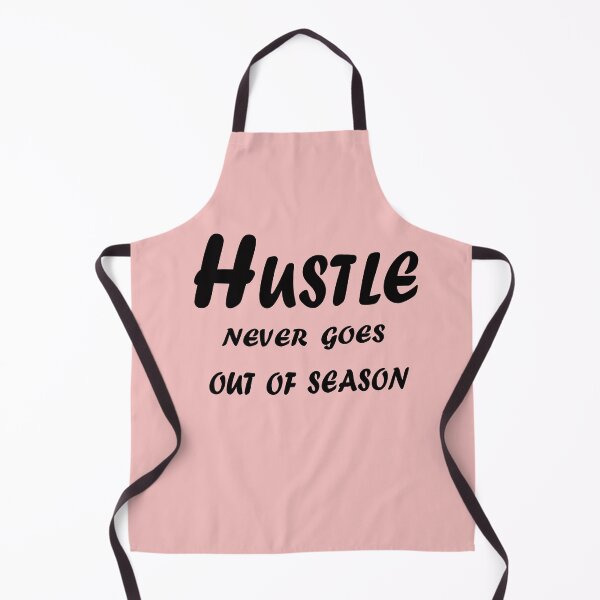 Item preview, Hustle Never Goes Out of Season – Motivational Quote Design designed and sold by ArtNestVerse.